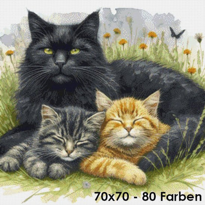 Peaceful Whiskers - Lucky Soul Diamonds