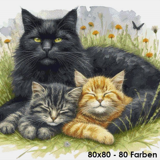 Peaceful Whiskers - Lucky Soul Diamonds