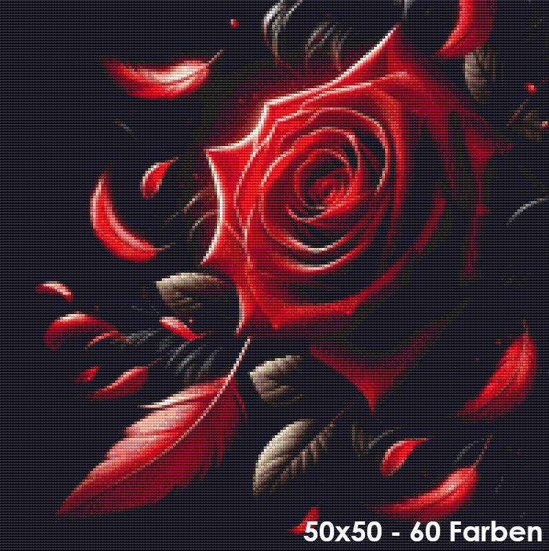 Red Rose - Lucky Soul Diamonds