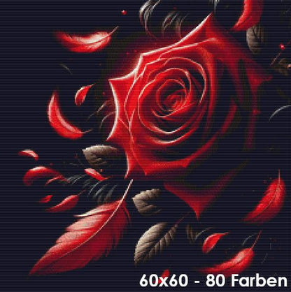 Red Rose - Lucky Soul Diamonds