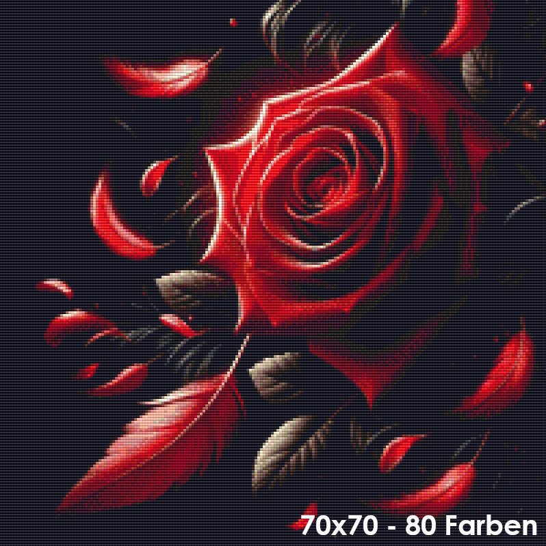 Red Rose - Lucky Soul Diamonds