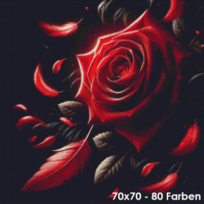 Red Rose - Lucky Soul Diamonds