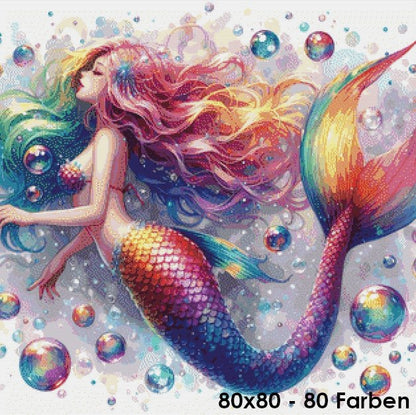 Rainbow Mermaid - Lucky Soul Diamonds