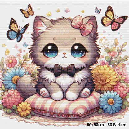 Dreamy Cat Blossom - Lucky Soul Diamonds
