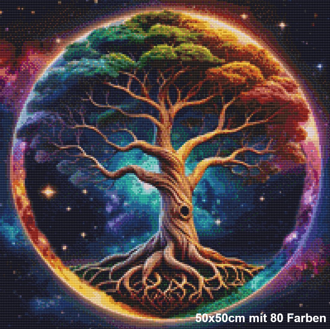 Galaktischer Weltenbaum - Lucky Soul Diamonds