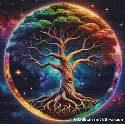 Galaktischer Weltenbaum - Lucky Soul Diamonds