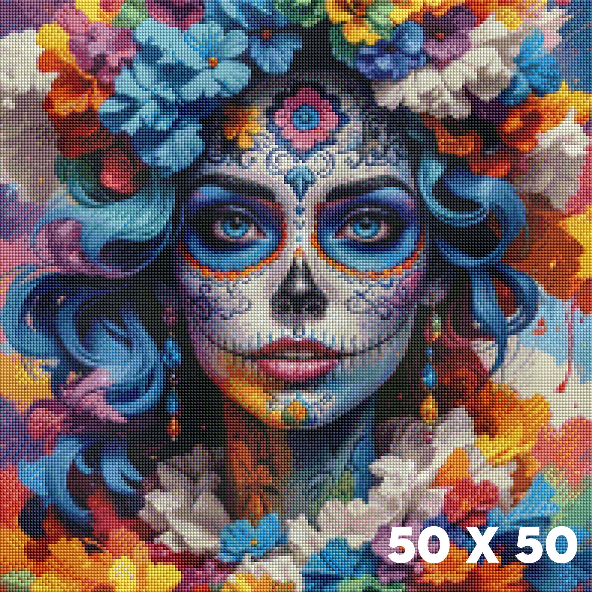 Blumige Erinnerung - BB Fresh Diamond Art