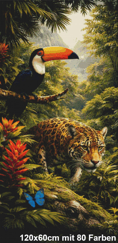 Dschungeltrilogie - Triptychon - auch einzeln