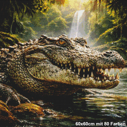 Crocodile of the lost Jungle