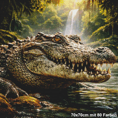 Crocodile of the lost Jungle