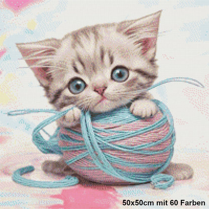 Schnurren im Fadenglück - BB Fresh Diamond Art