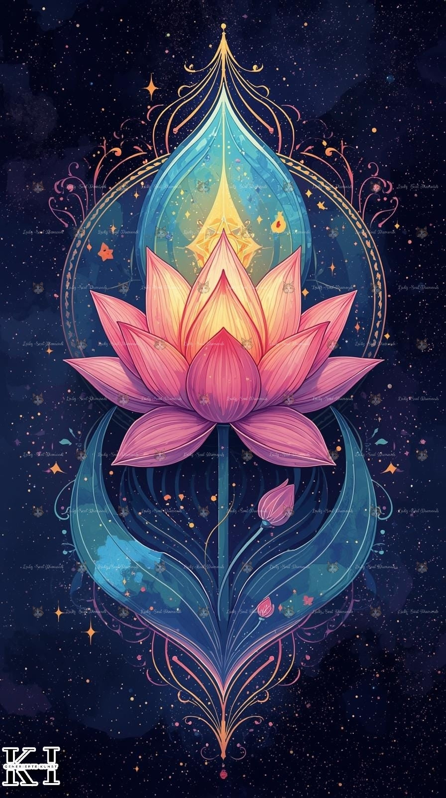 Lotus der inneren Balance