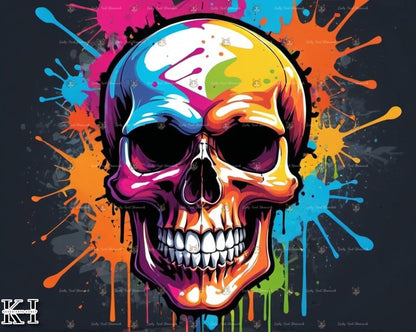 Bunter Schädelknall - Lucky Soul Diamonds