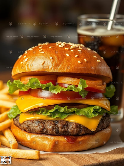 King Size Burger - Lucky Soul Diamonds