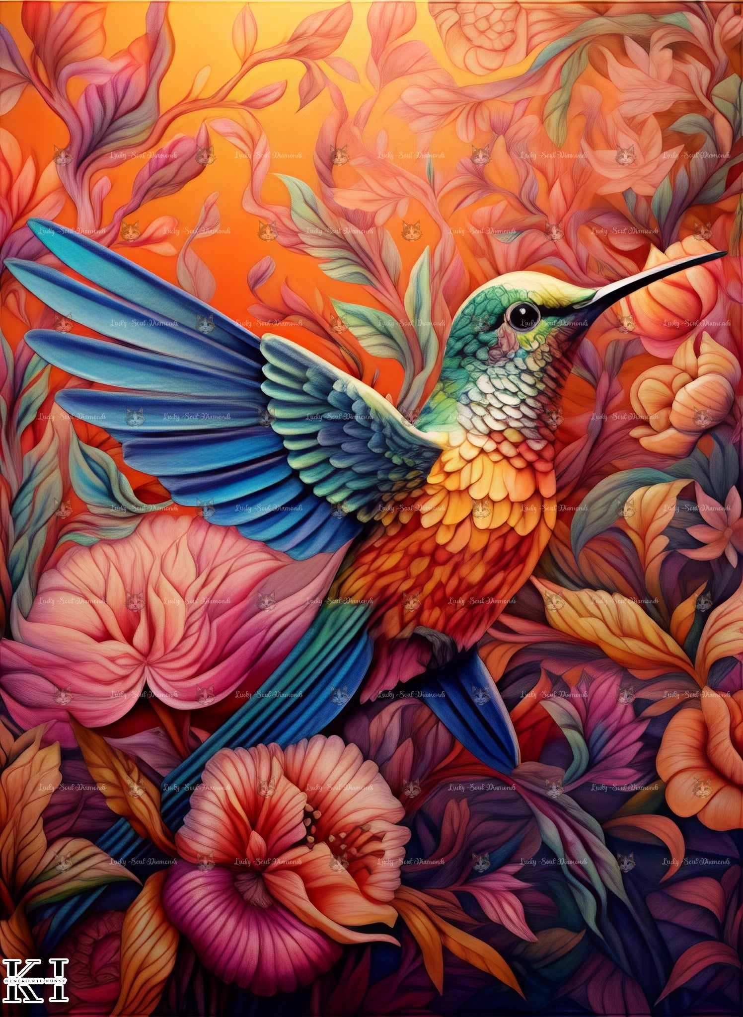 Der stolze Kolibri - Lucky Soul Diamonds