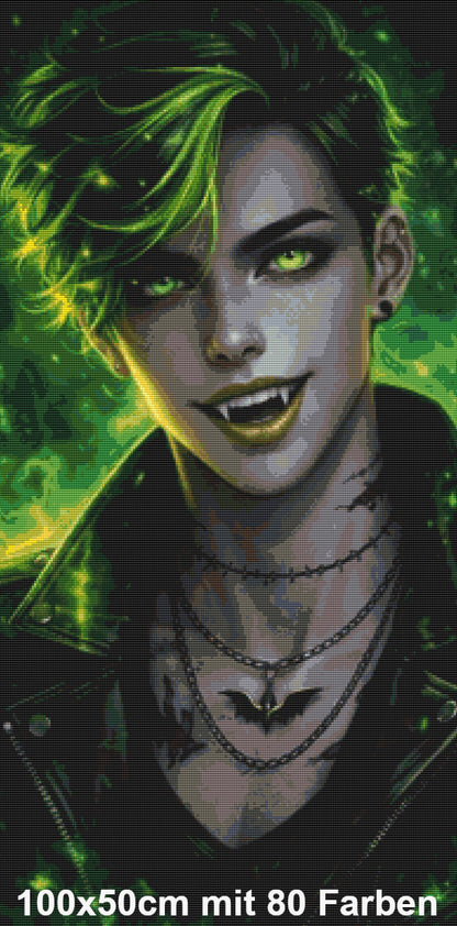 Neon Moon Vampire Boy