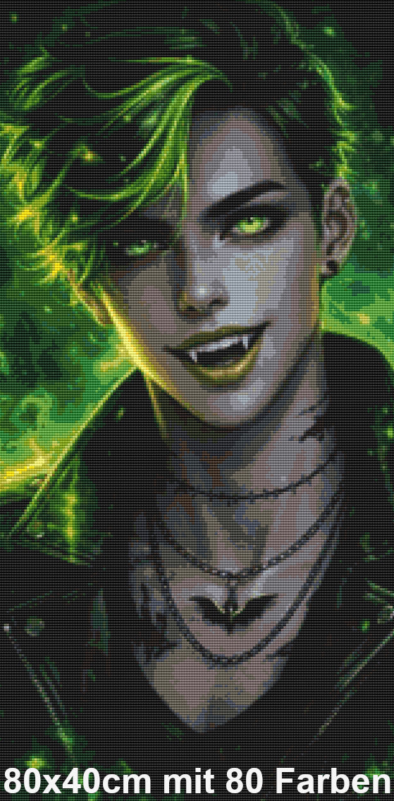 Neon Moon Vampire Boy