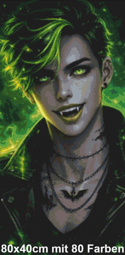Neon Moon Vampire Boy