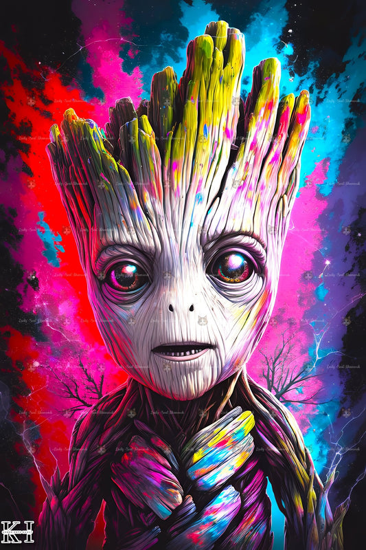 Kosmischer Baumgeist - Lucky Soul Diamonds