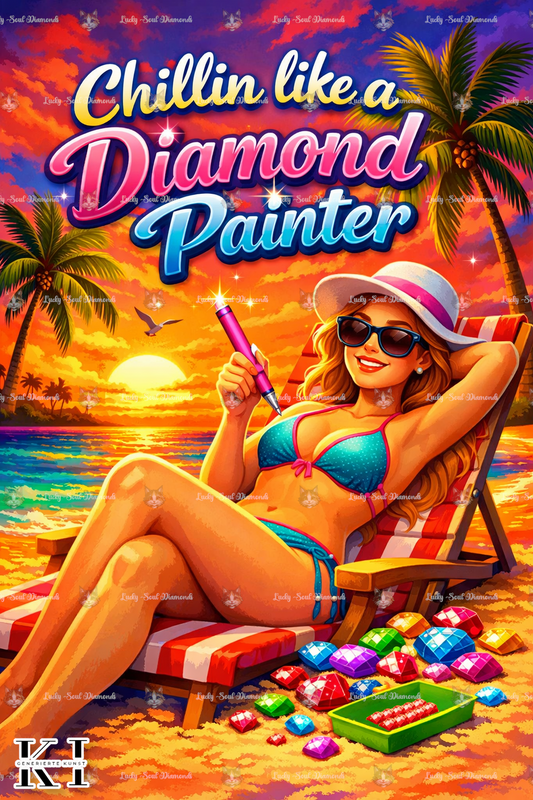 Chillin like a Diamond Painter