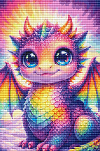 Der magische Drache | Infinity Frame