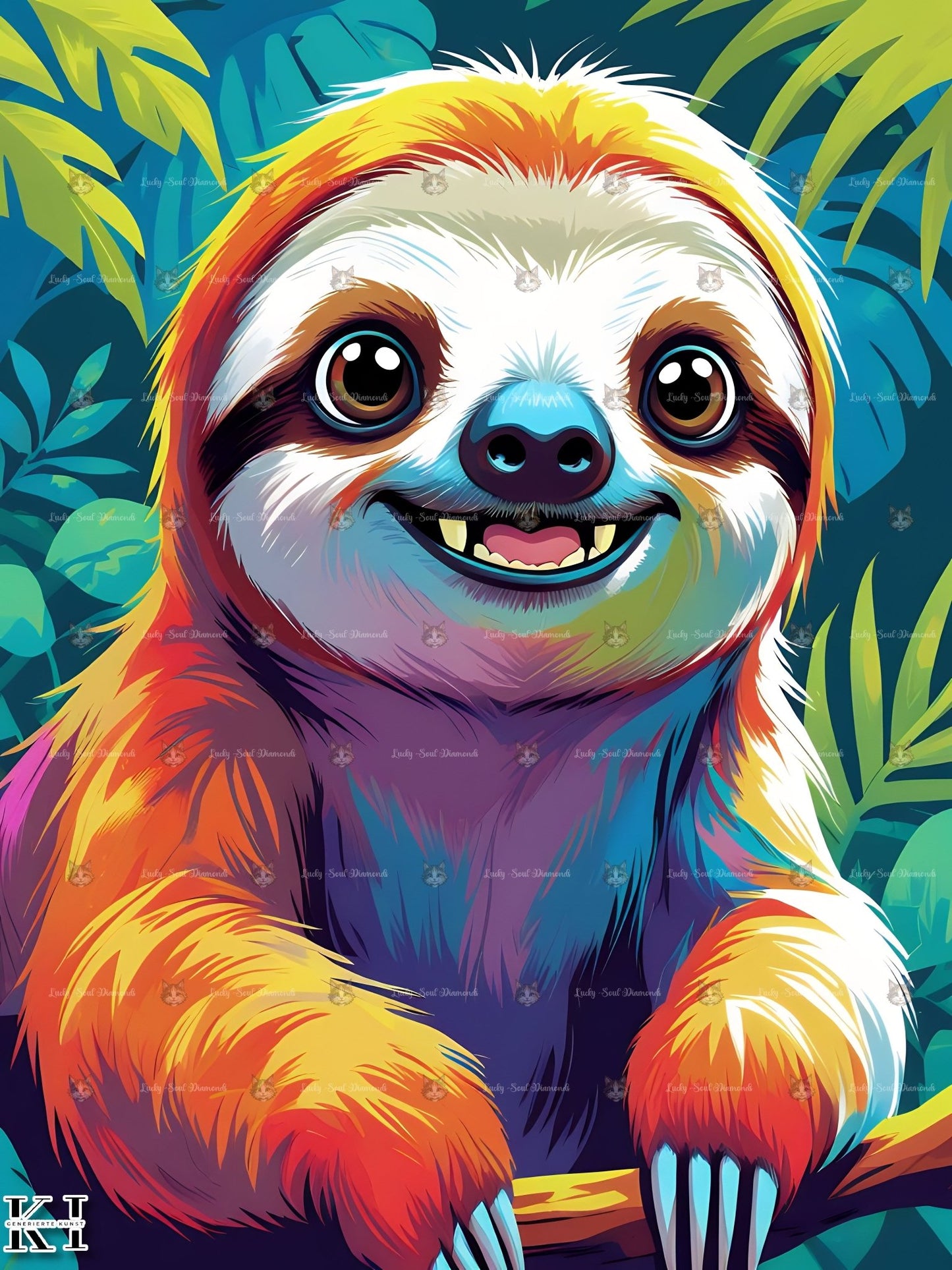 Smiley im Blätterwald - Lucky Soul Diamonds