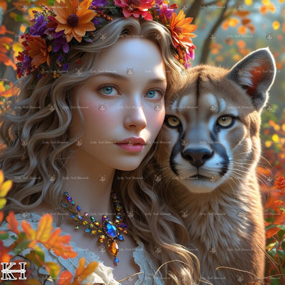 Lady mit Puma - Lucky Soul Diamonds