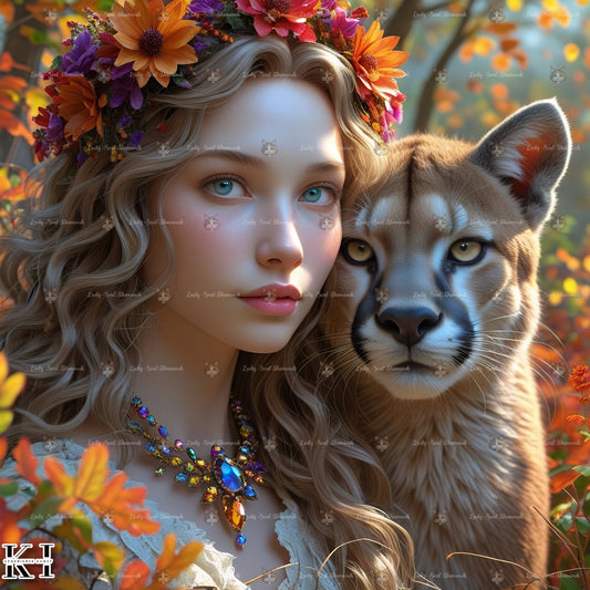 Lady mit Puma - Lucky Soul Diamonds