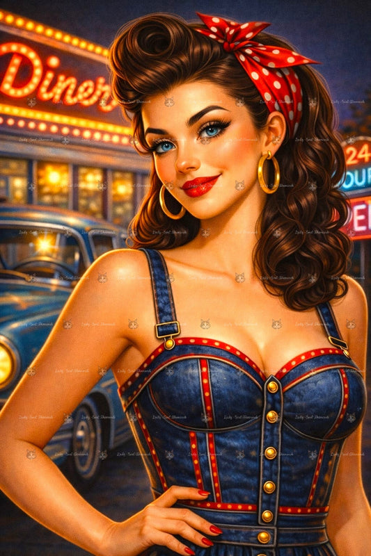 Rockabilly Diner Queen