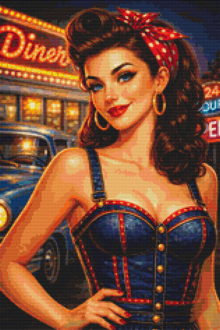 Rockabilly Diner Queen