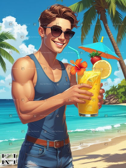 Sunshine Cocktail Boy - Lucky Soul Diamonds