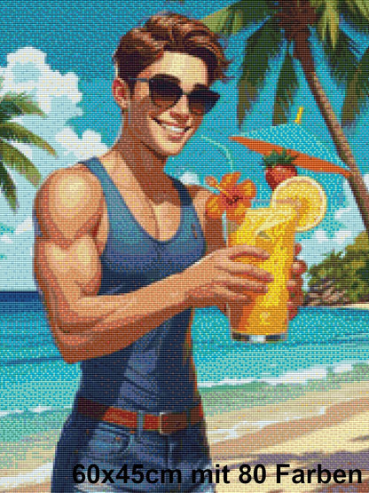 Sunshine Cocktail Boy - Lucky Soul Diamonds