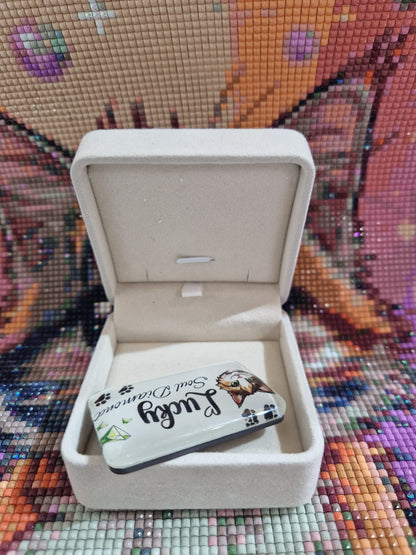 Cover Minder "Lucky Soul Diamonds" mit Glas & Magnet - Lucky Soul Diamonds