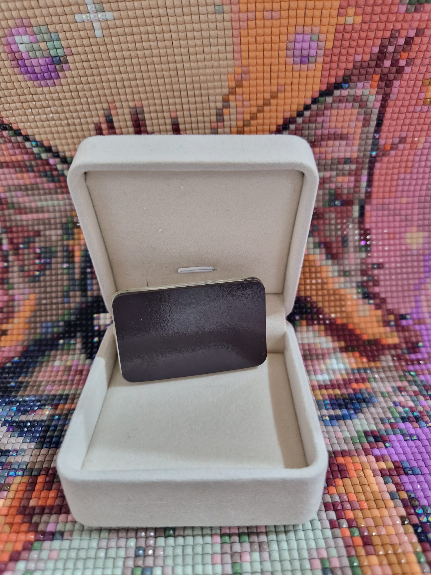 Cover Minder "Lucky Soul Diamonds" mit Glas & Magnet - Lucky Soul Diamonds