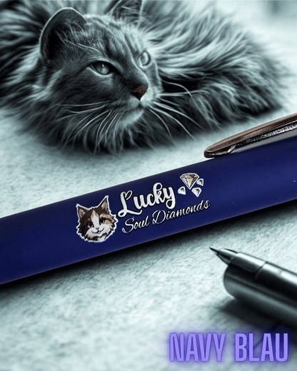 Premium Kugelschreiber aus Metall - Lucky Soul Diamonds