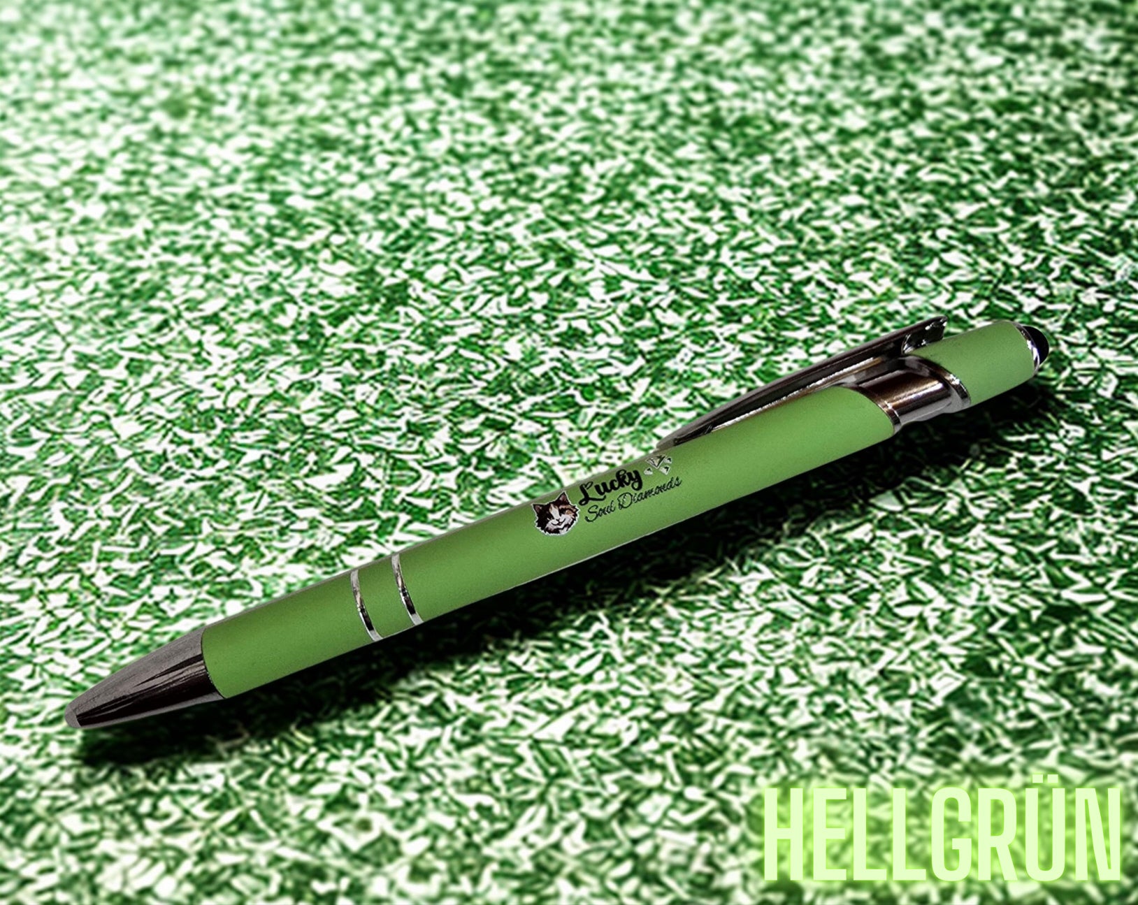 Premium Kugelschreiber aus Metall - Lucky Soul Diamonds