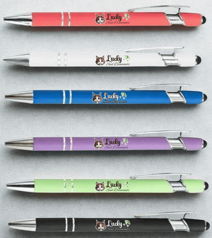 Premium Kugelschreiber aus Metall - Lucky Soul Diamonds