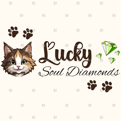 Coverpapier | Motiv: Lucky Soul Diamonds Logo