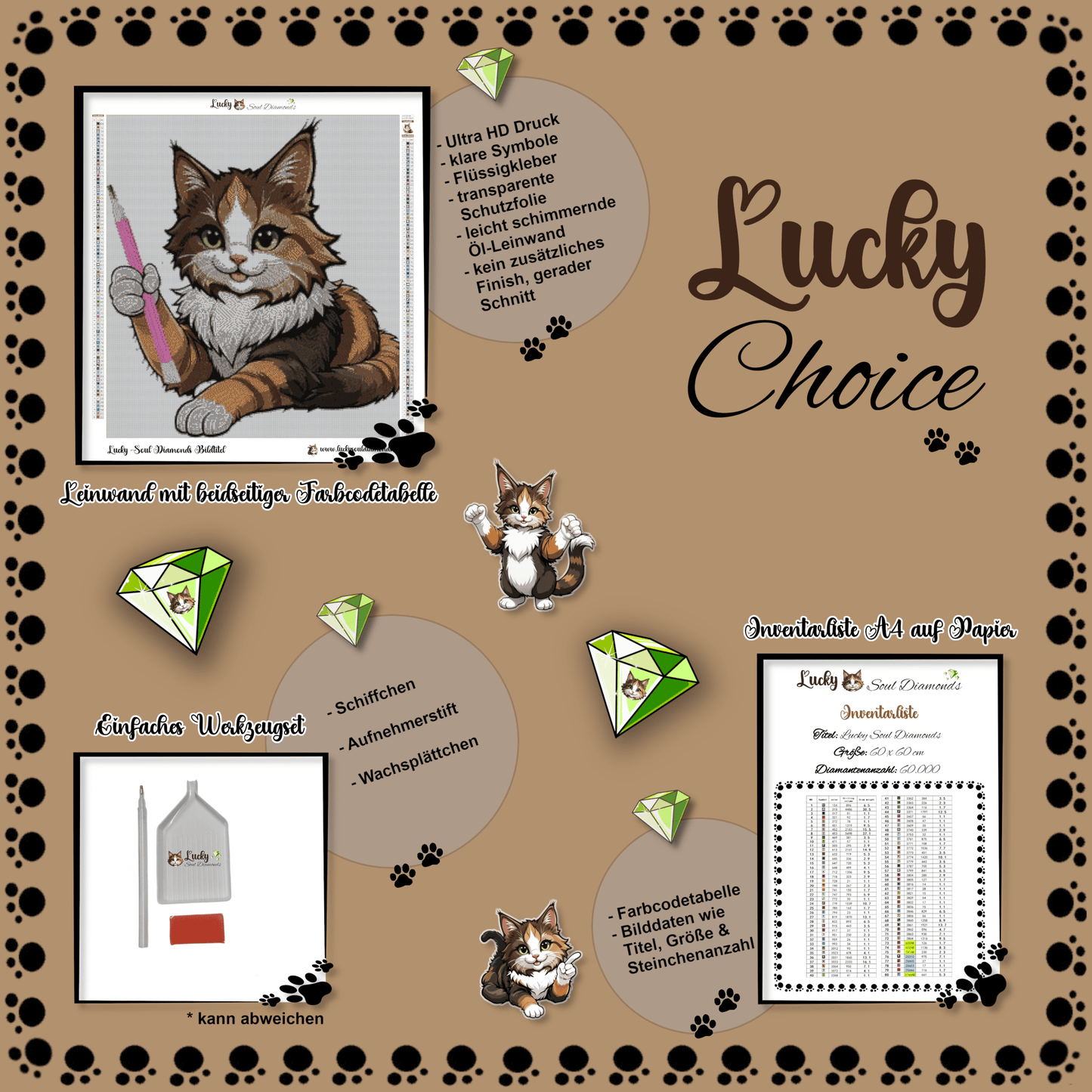 Nature Pferd - Lucky Soul Diamonds