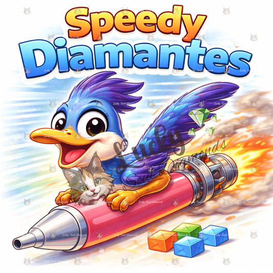 Coverpapier | Motiv: Speedy Diamantes