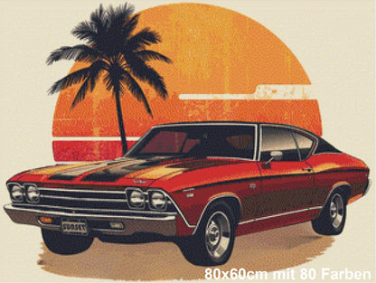 Sunset Dream Car - Lucky Soul Diamonds