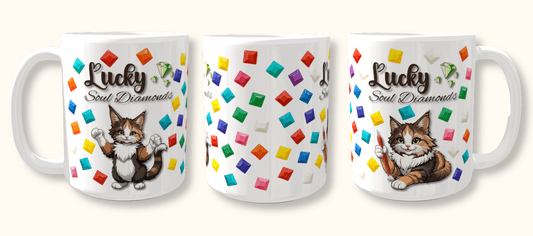 Tasse "Diamond Painting Steine" - Lucky Soul Diamonds